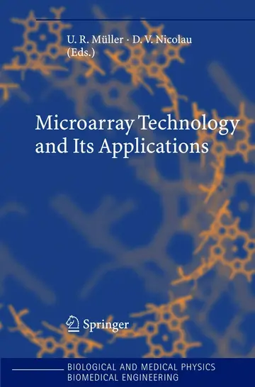 Cover of Microarray Technology and Its Applications