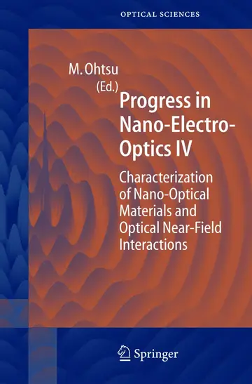 Cover of Progress in Nano-Electro Optics IV