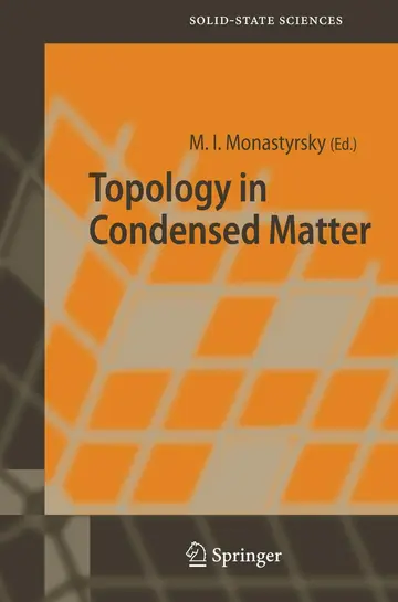 Cover of Topology in Condensed Matter