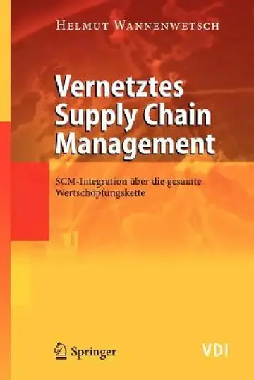 Cover of Vernetztes Supply Chain Management