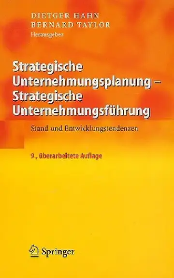 Cover of Strategische Unternehmungsplanung - Strategische Unternehmungsführung