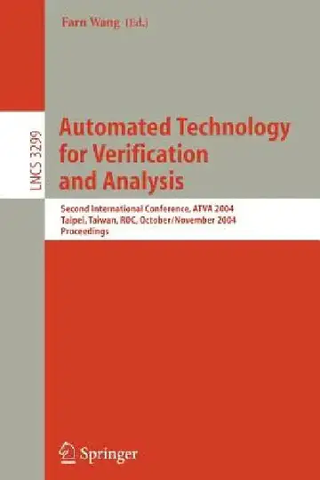 Cover of Automated Technology for Verification and Analysis