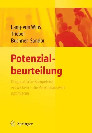 Cover of Potenzialbeurteilung - Diagnostische Kompetenz Entwickeln, Die Personalauswahl Optimieren