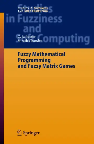 Cover of Fuzzy Mathematical Programming and Fuzzy Matrix Games