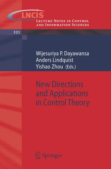 Cover of New Directions and Applications in Control Theory