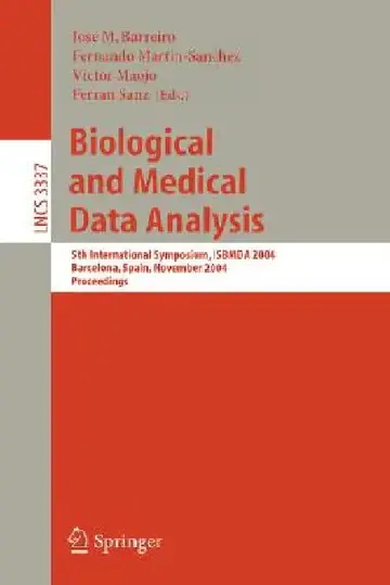Cover of Biological and Medical Data Analysis