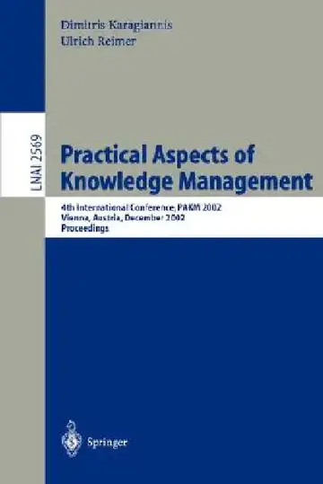 Cover of Practical Aspects of Knowledge Management