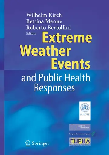 Cover of Extreme Weather Events and Public Health Responses
