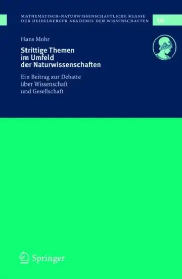 Cover of Strittige Themen Im Umfeld Der Naturwissenschaften