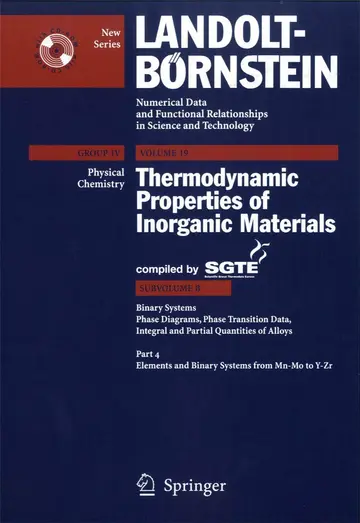 Cover of Binary Systems from Mn-Mo to Y-Zr