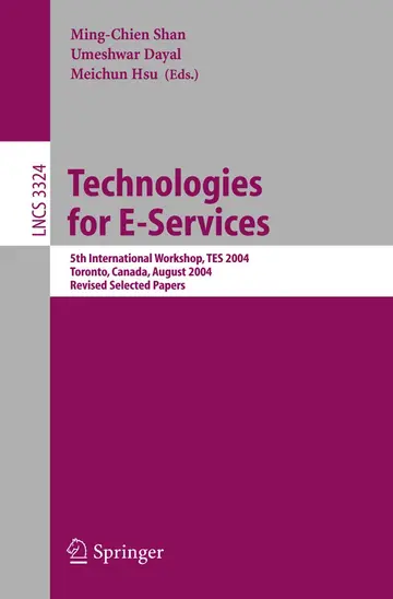 Cover of Technologies for E-Services