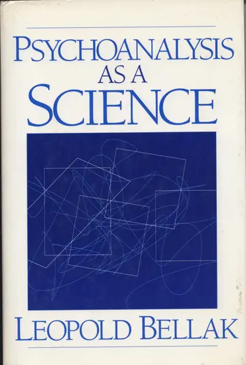 Cover of Psychoanalysis as a Science