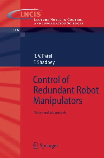 Cover of Control of Redundant Robot Manipulators