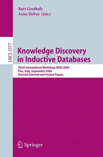 Cover of Knowledge Discovery in Inductive Databases