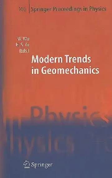 Cover of Modern Trends in Geomechanics