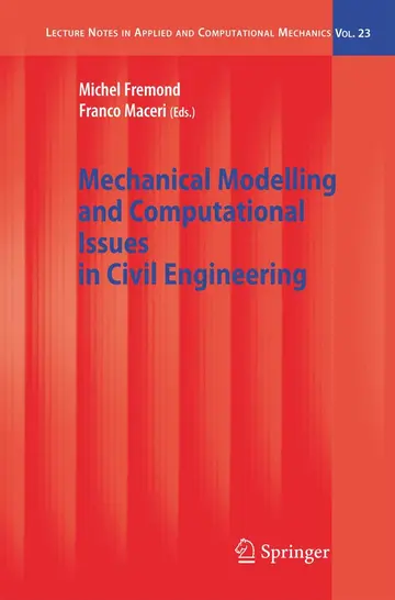 Cover of Mechanical Modelling and Computational Issues in Civil Engineering