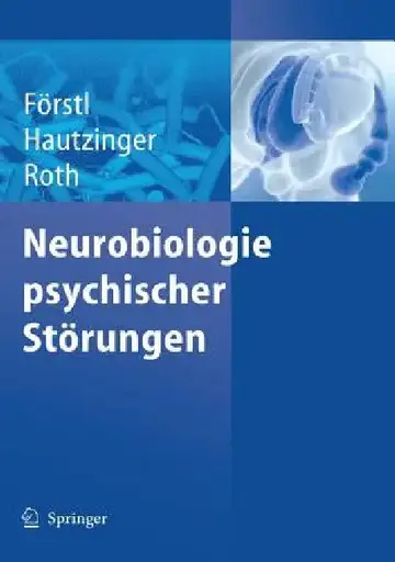 Cover of Neurobiologie Psychischer Störungen