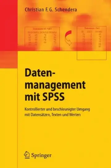 Cover of Datenmanagement Mit SPSS