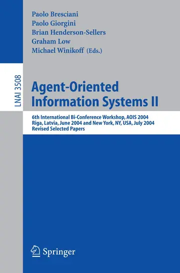 Cover of Agent-Oriented Information Systems II