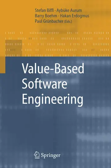 Cover of Value-based Software Engineering