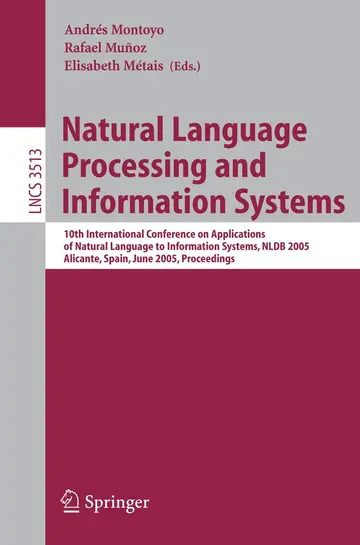 Cover of Natural Language Processing and Information Systems