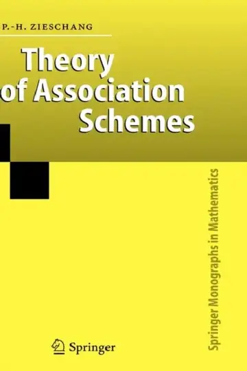 Cover of Theory of Association Schemes