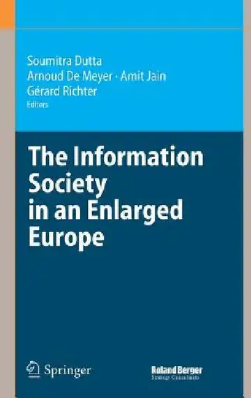 Cover of The Information Society in an Enlarged Europe