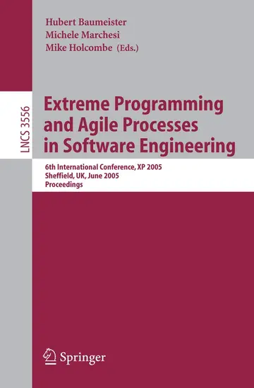 Cover of Extreme Programming and Agile Processes in Software Engineering