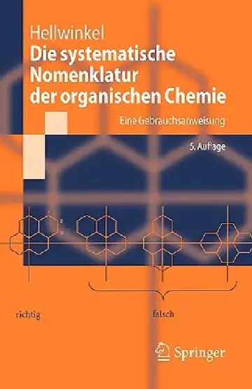 Cover of Die Systematische Nomenklatur Der Organischen Chemie