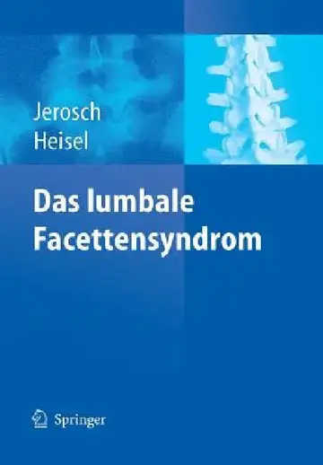 Cover of Das Lumbale Facettensyndrom
