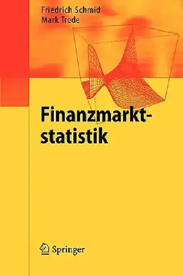 Cover of Finanzmarktstatistik