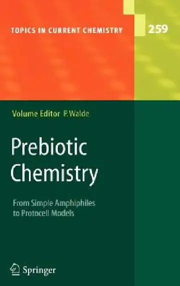 Cover of Prebiotic Chemistry