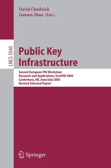 Cover of Public Key Infrastructure