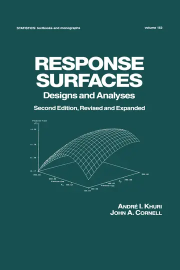 Cover of Response Surfaces