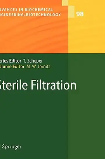 Cover of Sterile Filtration