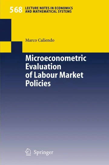 Cover of Microeconometric Evaluation of Labour Market Policies