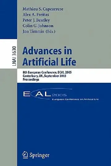 Cover of Advances in Artificial Life