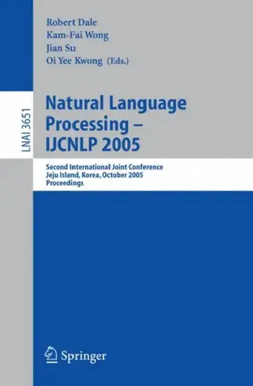 Cover of Natural Language Processing - Ijcnlp 2005
