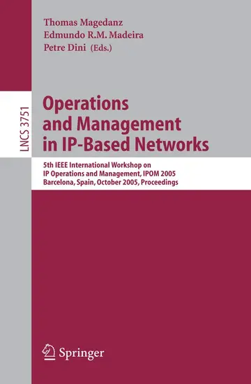 Cover of Operations and Management in Ip-based Networks