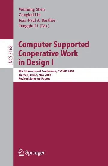 Cover of Computer Supported Cooperative Work in Design I