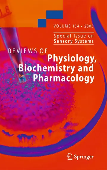 Cover of Reviews of Physiology, Biochemistry and Pharmacology 154