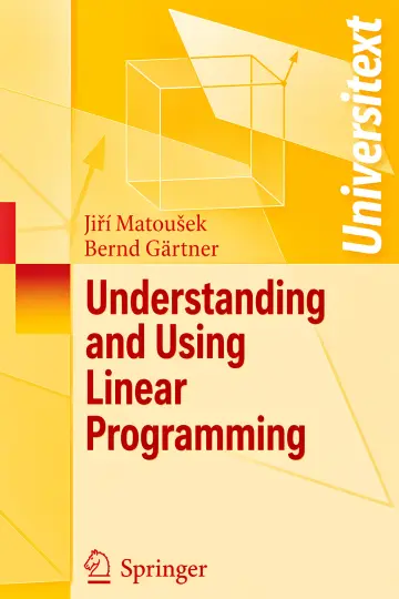 Cover of Understanding and using linear programming