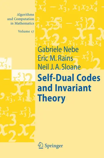 Cover of Self Dual Codes and Invariant Theory (Hb)
