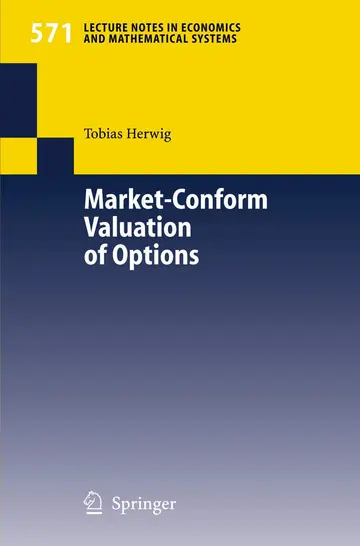 Cover of Market-Conform Valuation of Options