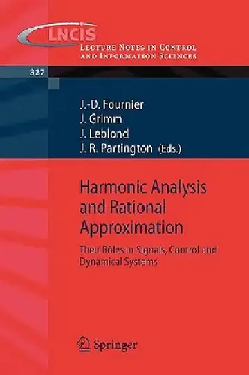 Cover of Harmonic Analysis and Rational Approximation