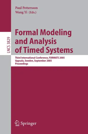 Cover of Formal Modeling and Analysis of Timed Systems