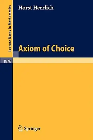 Cover of Axiom of Choice