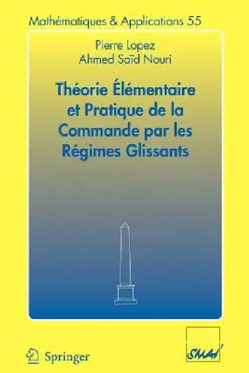 Cover of Théorie Élémentaire Et Pratique de la Commande Par Les Régimes Glissants