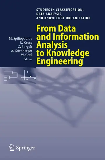 Cover of From Data and Information Analysis to Knowledge Engineering
