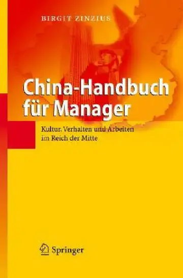 Cover of China-Handbuch Für Manager